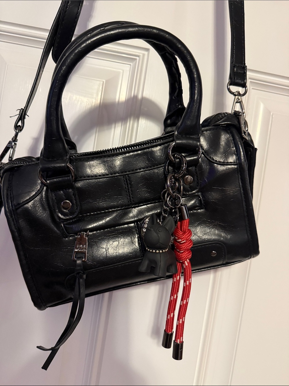 Steve Madden City Bag Purse Black